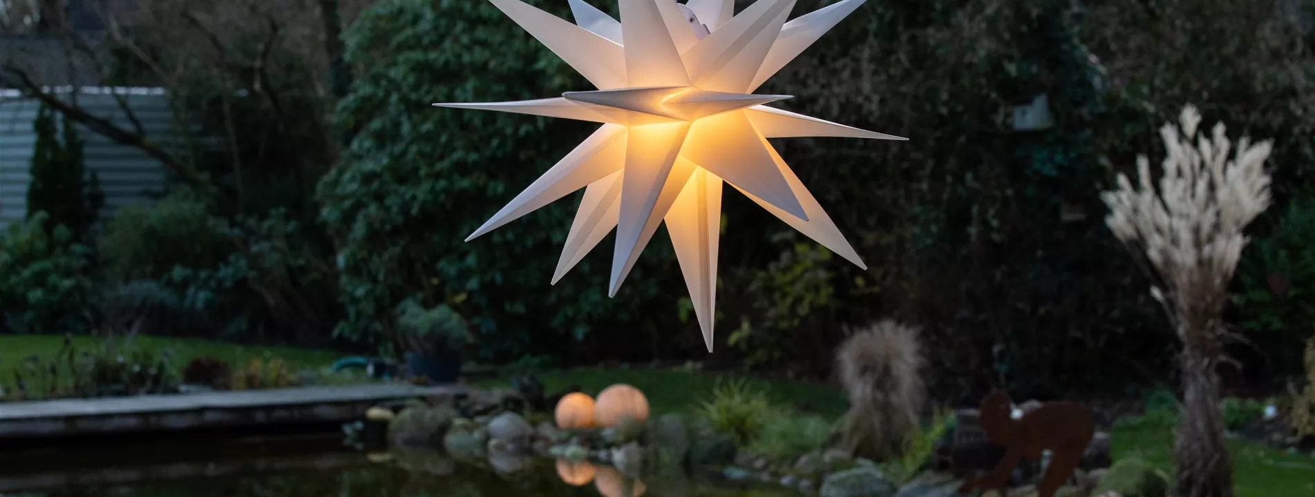 Event: Lichterfest - Gartenbeleuchtung, Live-Musik und Herbststimmung