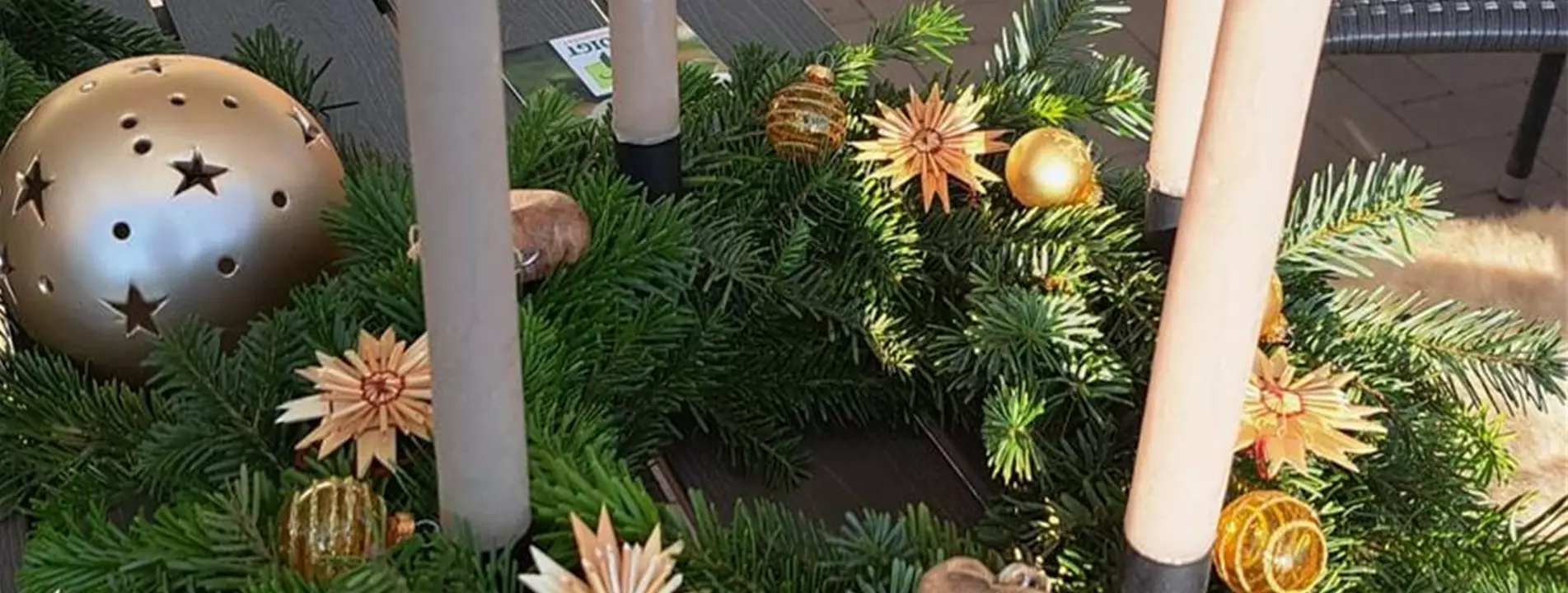 Workshop: Adventskranz Manufaktur - Dein Unikat für die Weihnachtszeit