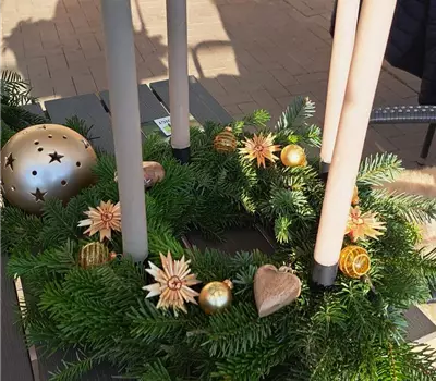 Workshop: Adventskranz Manufaktur - Dein Unikat für die Weihnachtszeit